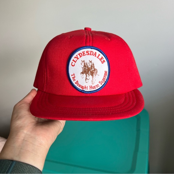 Other - VTG Budweiser Clydesdales Red Hat